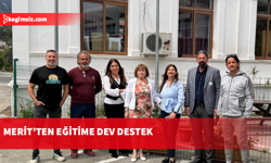 Merit Sosyal İşler Koordinatörlüğü'nden Lapta İlkokulu’na robotik kodlama için ekipman desteği