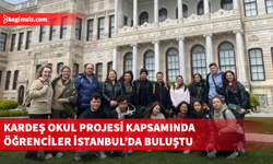 Polatpaşa Lisesi ile Validebağ Fen Lisesi öğrencileri İstanbul'da bir araya geldi