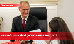 Sevgi Evi çocukları Çalışma ve Sosyal Güvenlik Bakanı Hasipoğlu’nu ziyaret etti