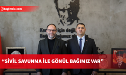 Sadıkoğlu, SSTB İskele Bölge Müdürlüğü görevine atanan Balcı’yı kabul etti