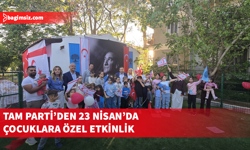 23 Nisan Ulusal Egemenlik ve Çocuk Bayramı TAM Parti bahçesinde kutlandı