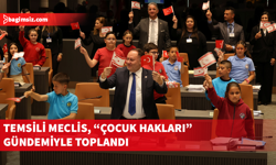 Genel Kurul koltuklarına bu kez çocuklar oturdu