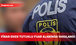 Hastaneden firar eden tutuklu zanlı yakalandı