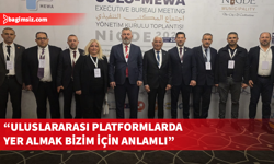 Kıbrıs Türk Belediyeler Birliği heyeti UCLG-MEWA Yönetim Kurulu toplantısına katıldı