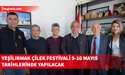 Yeşilırmak Çilek Festivali 9-10 Mayıs tarihlerinde yapılacak