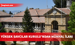 Yüksek Savcılar Kurulu’ndan münhal ilanı