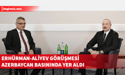 Azerbaycan Cumhurbaşkanlığı, Erhürman ile Aliyev görüşmesini paylaştı