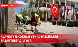 Alayköy İlkokulu yeni derslikleri pazartesi açılıyor
