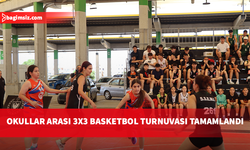 3x3 Ortaokul ve Liseler Arası Basketbol Turnuvası tamamlandı