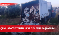 Çamlıköy’de temizlik ve denetim çalışmaları başlatıldı