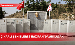 Çınarlı şehitleri 2 Haziran’da anılacak