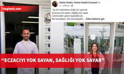 Eczacılardan ortak mesaj: Eczacı varsa sağlık var