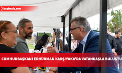 Cumhurbaşkanı Tufan Erhürman, 8. Karşıyaka Taş Armudu Festivali’ne katıldı