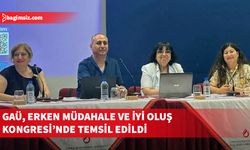 GAÜ heyeti “Uluslararası Erken Müdahale Ve İyi Oluş Kongresi”ne katıldı