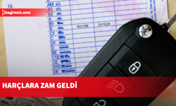 Araç ruhsatı ve ehliyet harçlarına zam geldi