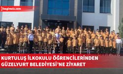Kurtuluş İlkokulu öğrencileri Güzelyurt Belediyesini ziyaret etti