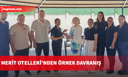 Merit, hastane iç bahçesinin çevre düzenini yaptı