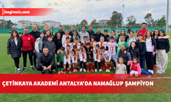 Antalya’da namağlup zafer: Çetinkaya Urcan Vangöl Akademi kupayı kaldırdı