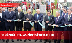 KKTC Aksakalı Oktay Öksüzoğlu Kayseri’de Türkoloji Zirvesi’ne katıldı