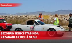 Klasik otomobil rallisi yapıldı