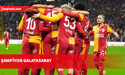 Galatasaray, üst üste 4. kez Süper Lig şampiyonu oldu