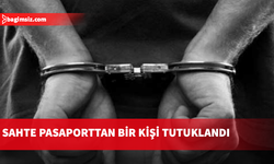 Ercan'da sahte pasaporttan bir kişi tutuklandı