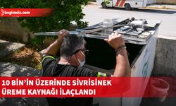 LTB, sivrisinek üreme kaynaklarını ilaçladı