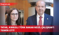 Ersin Tatar, İngiltere’de kabineye giren Nesil Çalışkan’ı tebrik etti