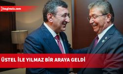 Başbakan Üstel ile Türkiye Cumhurbaşkanı Yardımcısı Yılmaz Ankara'da bir araya geldi