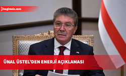 Üstel: KKTC, enerjide stratejik dönüşüm yaşıyor
