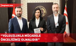“Kuzey Kıbrıs’ta Yolsuzluk Algısı” raporu Özdenefe’ye sunuldu