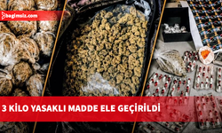 Narko Güç Operasyonu’nda 3 kilo yasaklı madde ele geçirildi