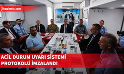 Acil Durum Uyarı Sistemi protokolü imzalandı