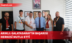Arıklı KKTC Galatasaraylılar Derneği'ni kabul etti