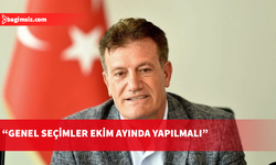 Arıklı: Genel seçimler Ekim ayında yapılmalı