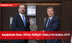 Başbakan Ünal Üstel, Kürşat Zorlu'yu kabul etti: KKTC’de iki devlet, iki demokrasi var