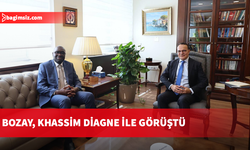 Türkiye Dışişleri Bakan Yardımcısı Bozay, Khassim Diagne ile görüştü
