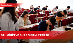DAÜ giriş ve burs sınavı yapıldı