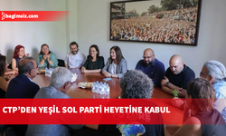 Ctp'den Yeşil sol partisi heyetine kabul: Siyasi gelişmeler masaya yatırıldı