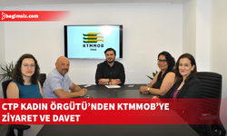 CTP Kadın Örgütü’nden KTMMOB’ye ziyaret ve davet