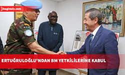 Ertuğruloğlu, BM Temsilcisi Diagne ve UNFICYP Komutanı Alam’ı kabul etti