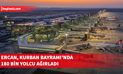 Ercan, Kurban Bayramı’nda 180 bin yolcu ağırladı