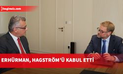 Erhürman, İsveç'in Lefkoşa Büyükelçisi Hagström'ü kabul etti
