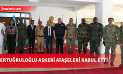Dışişleri Bakanı Ertuğruloğlu, askeri ataşeleri kabul etti