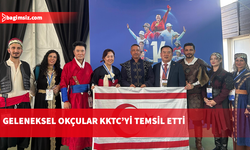 Geleneksel okçular İstanbul’da KKTC’yi temsil etti