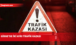 Girne’de dün iki ayrı trafik kazası meydana geldi: Bir kişi yaralandı, iki sürücü tutuklandı