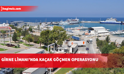 Girne Turizm Limanı’nda operasyon: Ülkeye giriş yapan TIR'ın dorsesinde 12 kişi yakalandı