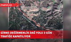 Girne Acapulco kavşağı ile Değirmenlik yol ayrımı, 22 Haziran Pazartesi sabahına kadar kapalı olacak