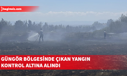 Güngör bölgesinde çıkan yangın kontrol altına alındı