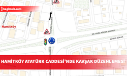 Atatürk Caddesi’nde kavşak düzenlemelerine cumartesi başlanıyor